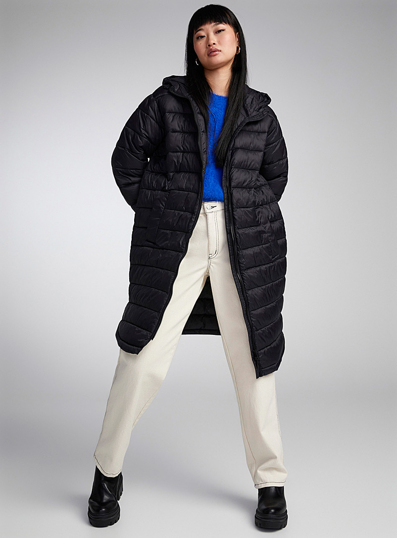 Lightweight long quilted jacket | Only | Women\'s Quilted and Down Coats  Fall/Winter 2019 | Simons