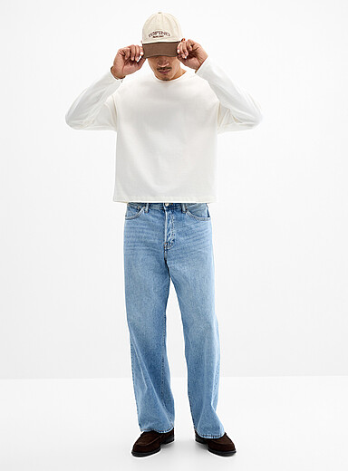 Dave pale-blue jean <b>Loose fit</b>