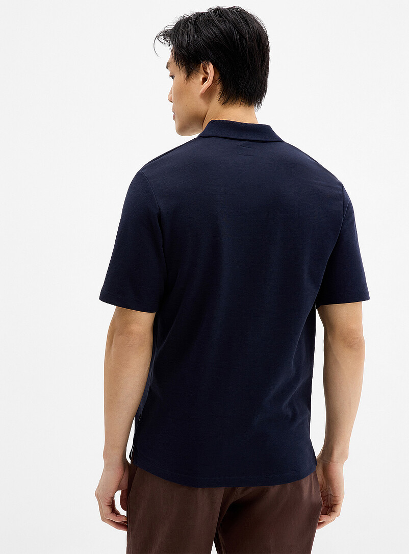 Zip-neck jersey polo | Jack & Jones | | Simons