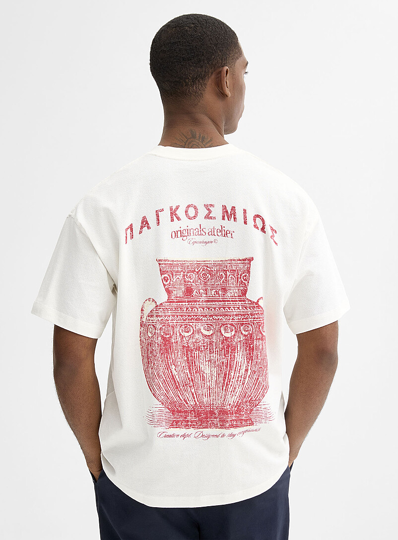 Greek art T-shirt | Jack & Jones | Shop Men's Printed & Patterned