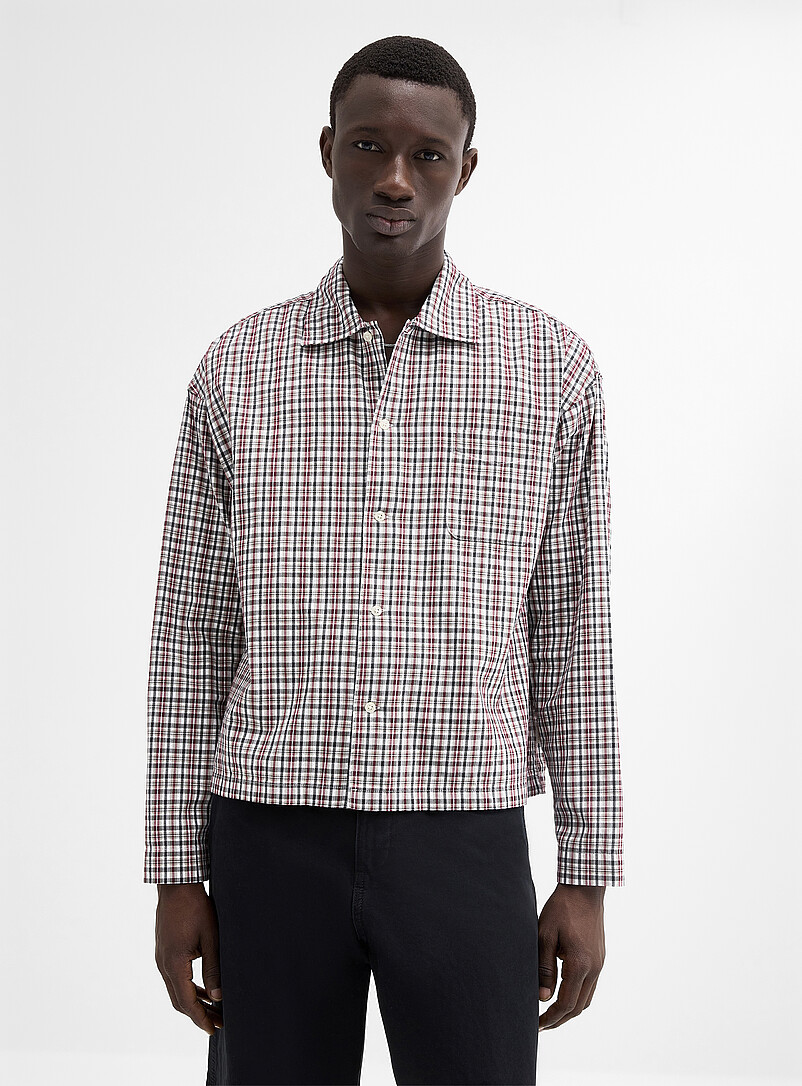 Espionage SH399 Homme Chemise à Carreaux Manches Courtes 3 Options 2XL