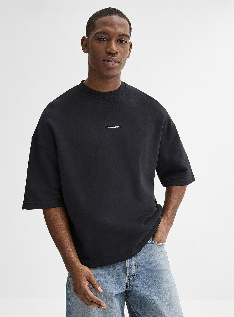 JACK & JONES Felpa Con Cappuccio Stampata In Morbida Stampa In Gomma