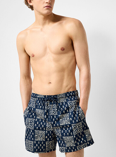 Le maillot short empreintes botaniques