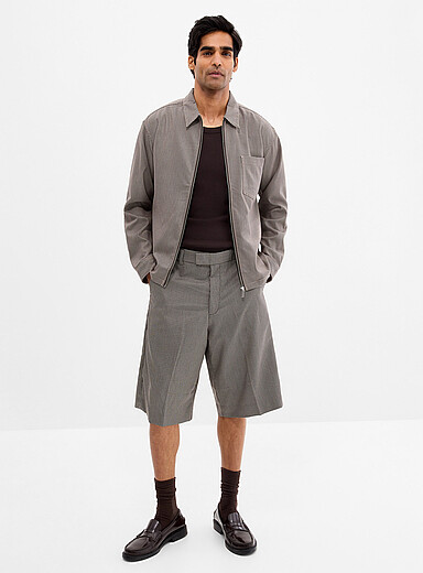 Le bermuda habill&eacute; <b>Coupe baggy</b>