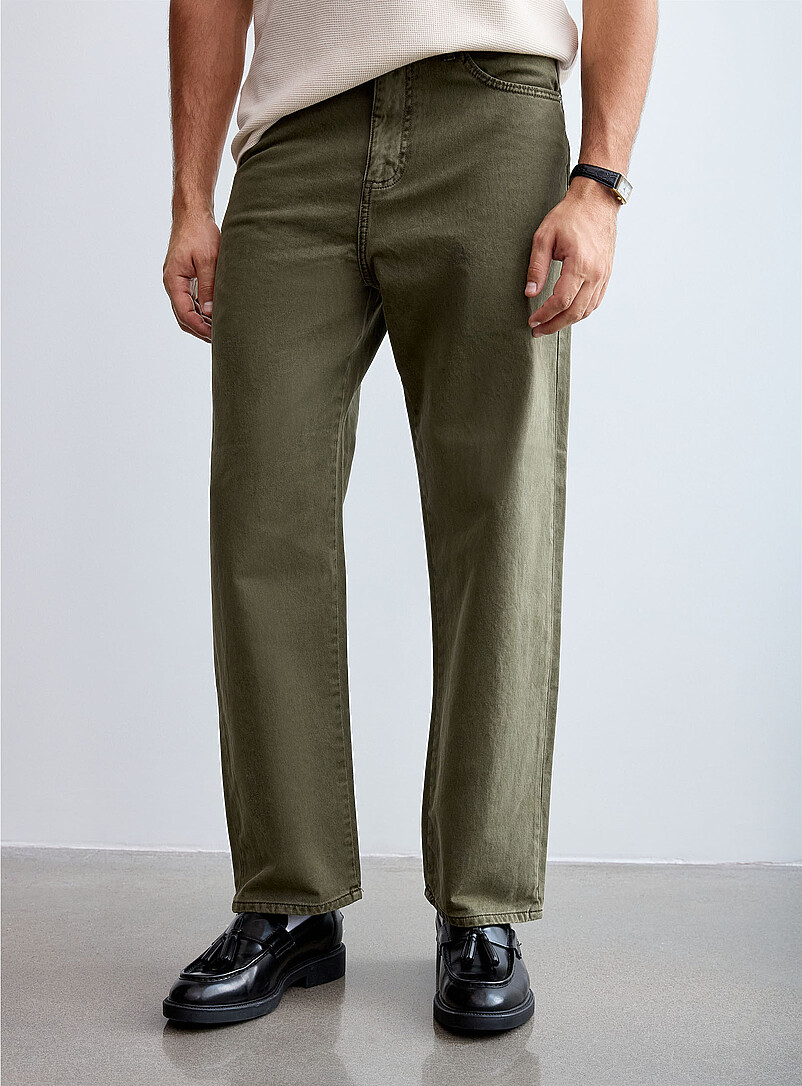 Muted twill 5-pocket pant Wide fit | Jack & Jones | | Simons