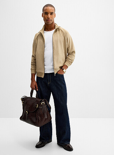 Jack & Jones: Le jean indigo profond Dave <b>Coupe ample</b> Marine pour homme