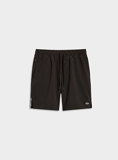 Jack & Jones Black Stretch training short Length: 15 cm (6") for men