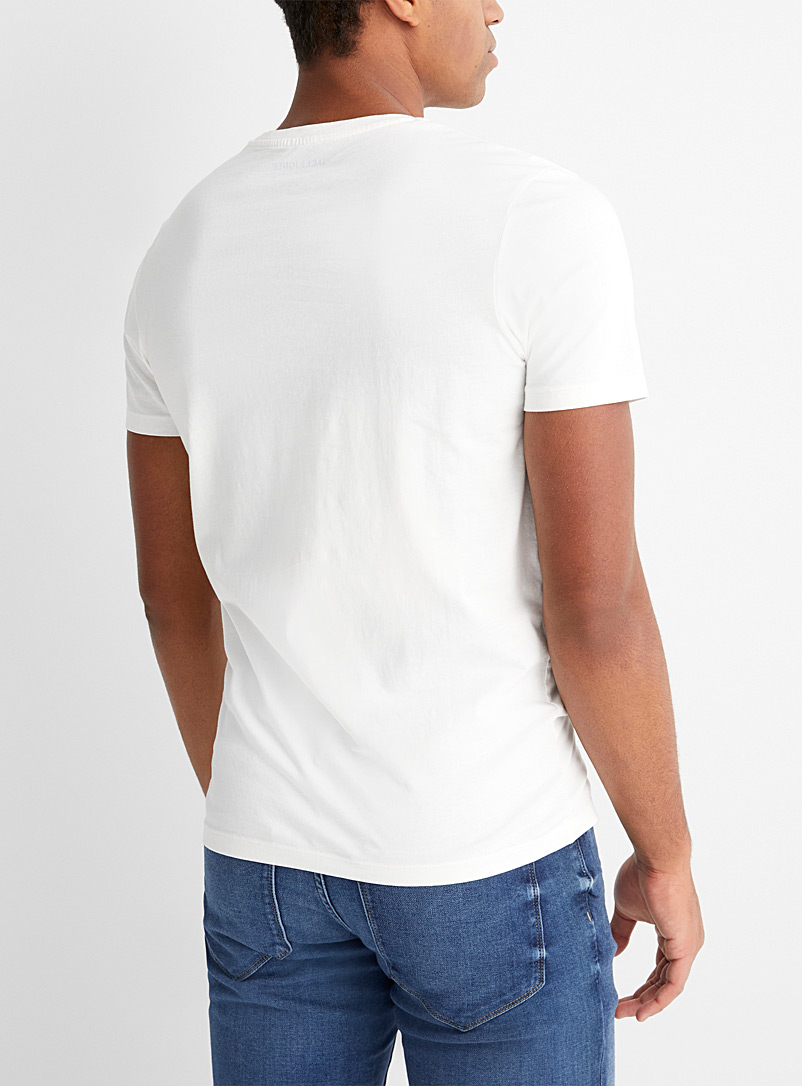 white denim t shirt