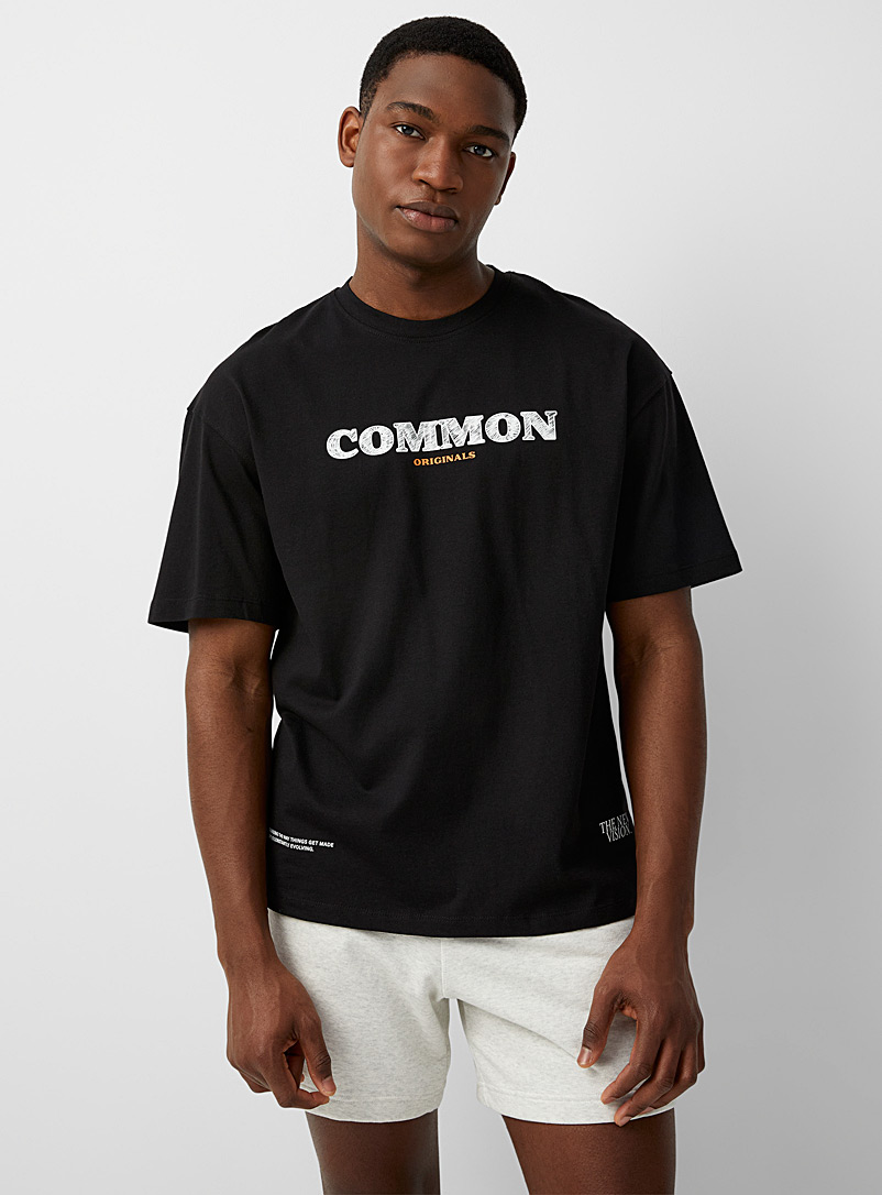 Jack & Jones: Le t-shirt club social Noir pour homme