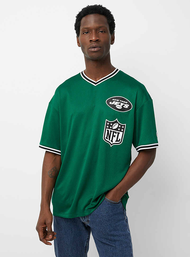Jack & Jones Green Football T-shirt for men