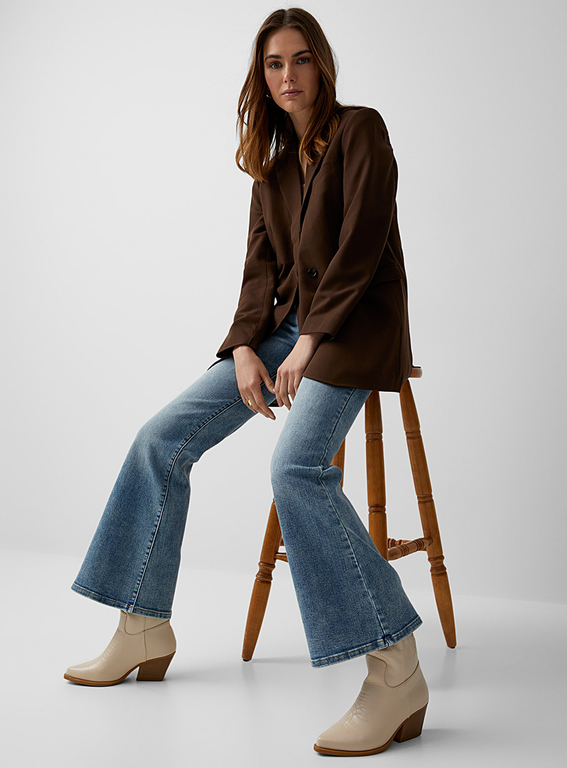 Loose brown blazer | JJXX | Women's 