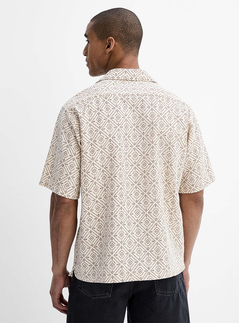 Diamond mosaic camp shirt product image 2