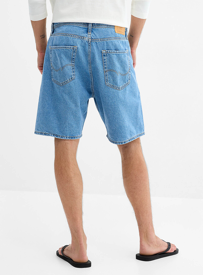 Loose denim Bermudas product image 3