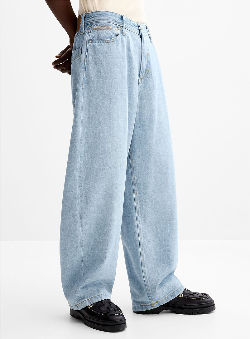 Joey muted-blue jean Barrel fit product image 2