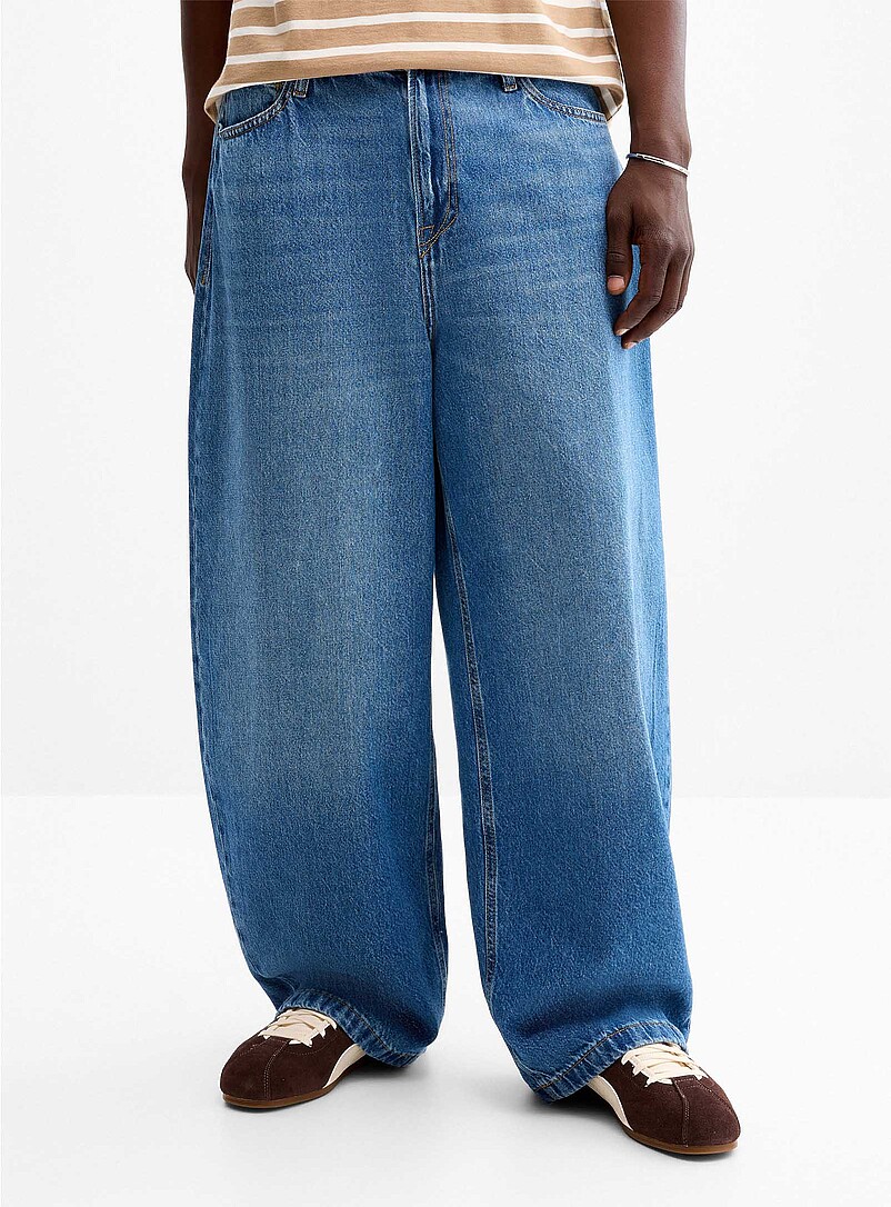 Medium-blue jean Barrel fit product image 2