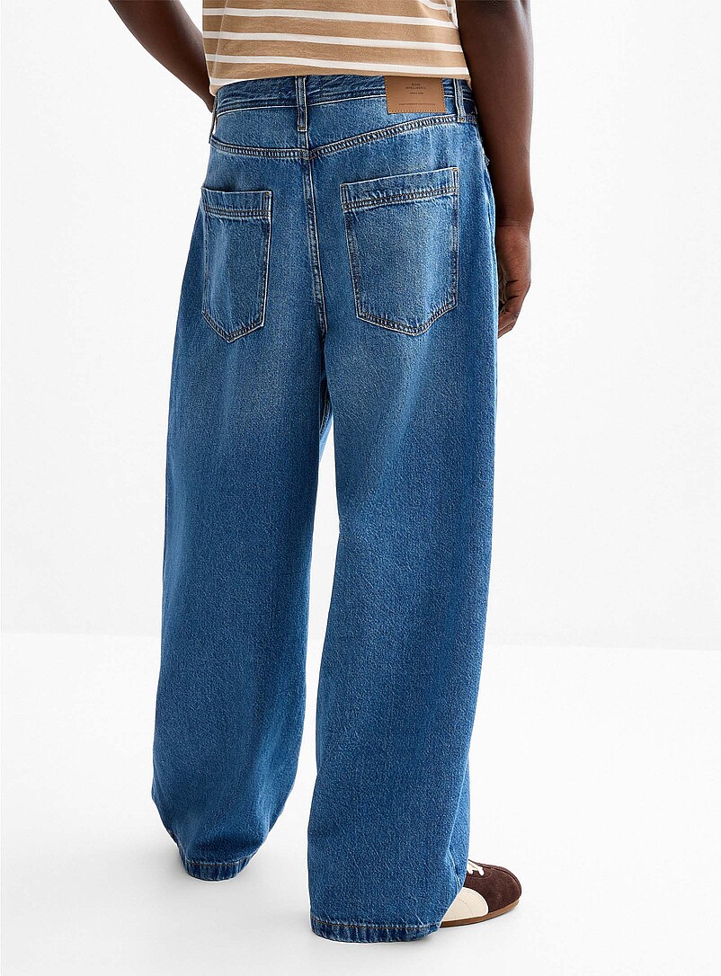 Medium-blue jean Barrel fit product image 3