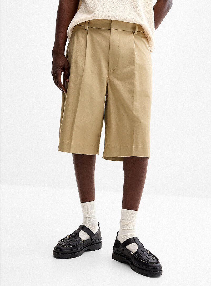 Pleated chino Bermudas product image 2