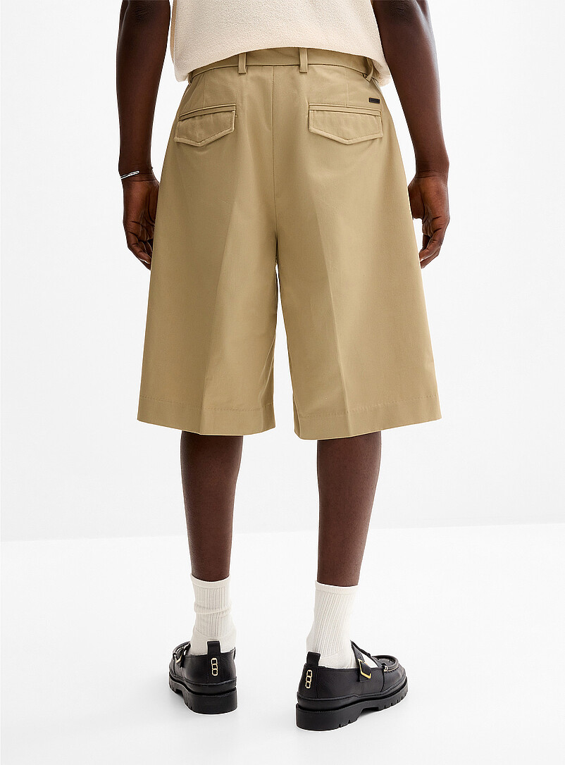 Pleated chino Bermudas product image 3