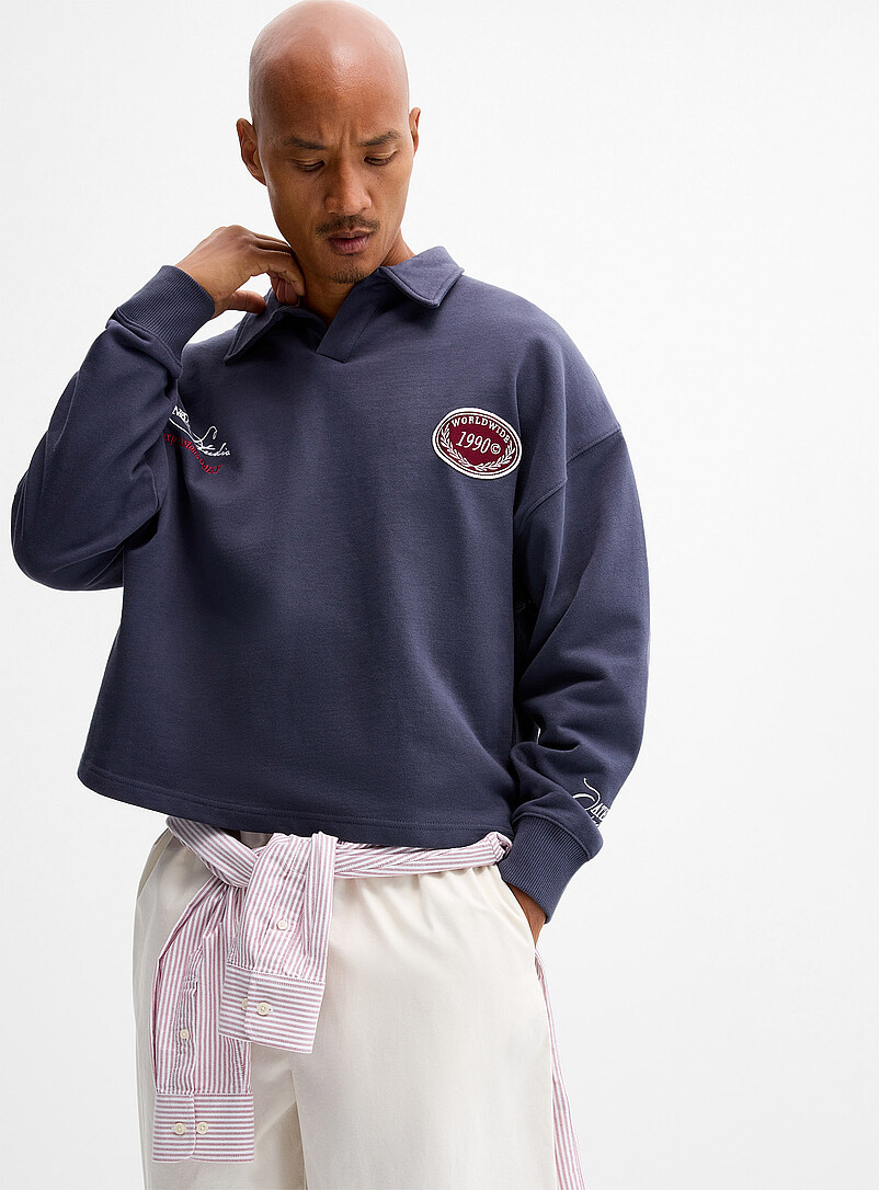 Worldwide 1990 Johnny collar sweatshirt product image (primary)