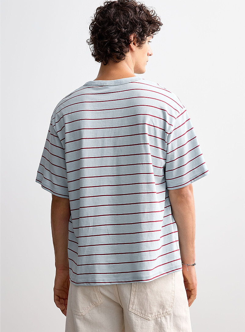 Ruby stripe T-shirt product image 3