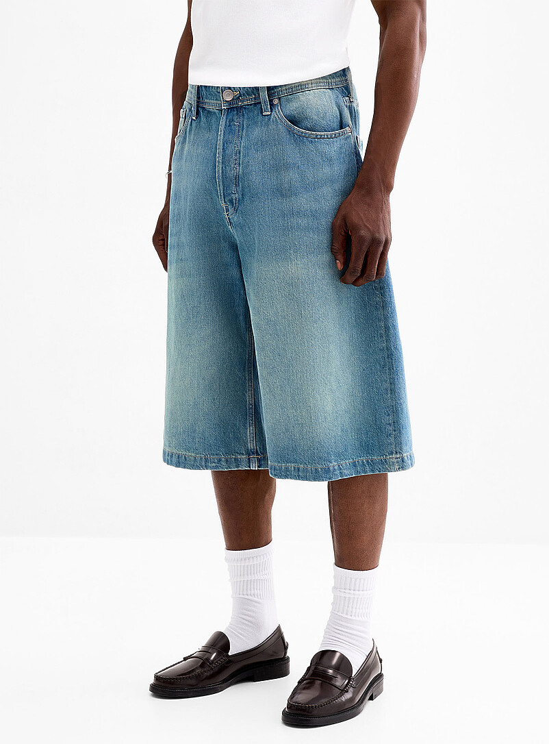 Faded-blue jort product image 2