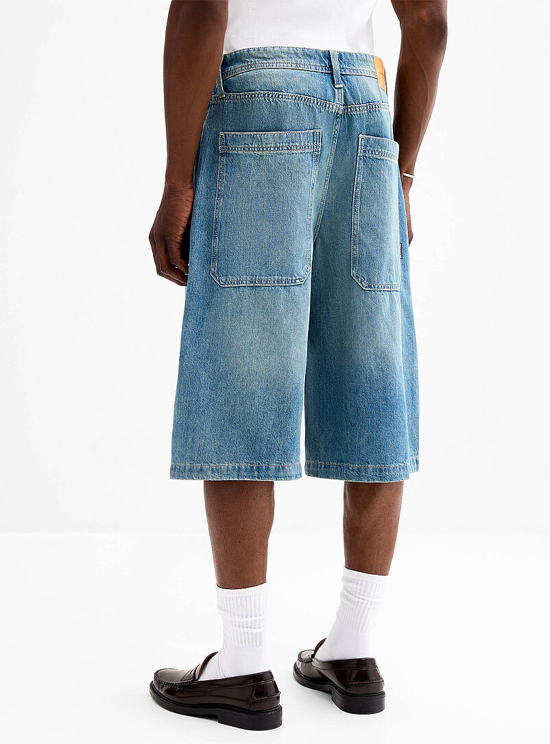 Faded-blue jort product image 3