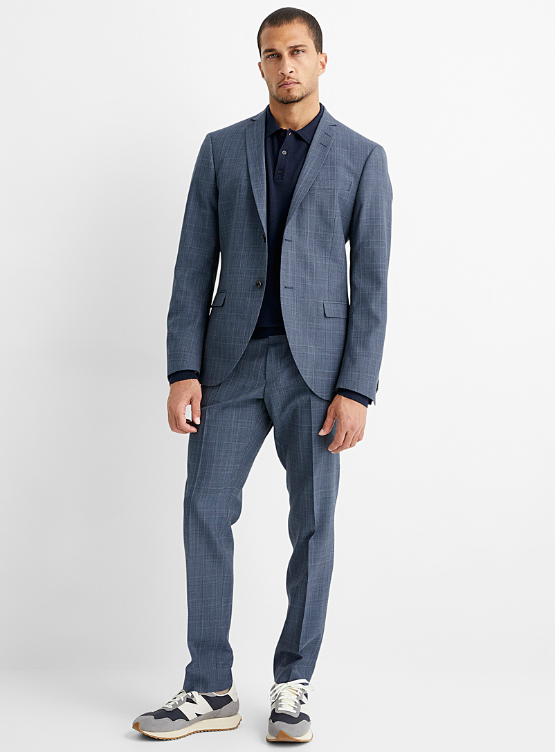 Jules macro-check suit Slim fit | Tiger of Sweden | Shop Men's Slim Fit ...