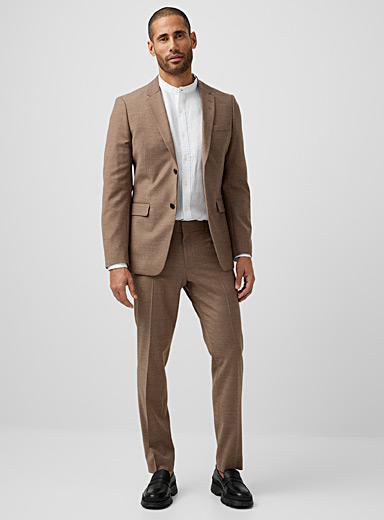 Jerretts taupe suit Slim fit | Tiger of Sweden | Shop Men's Slim Fit ...