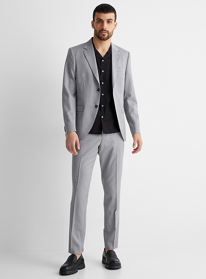 Tiger of Sweden Light Grey Jamonte light grey suit Slim fit for men