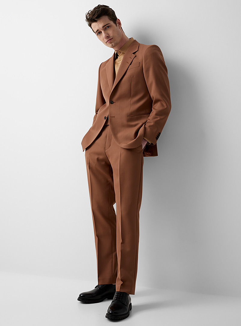 Tiger of Sweden Copper Rust piqué suit Slim fit for men
