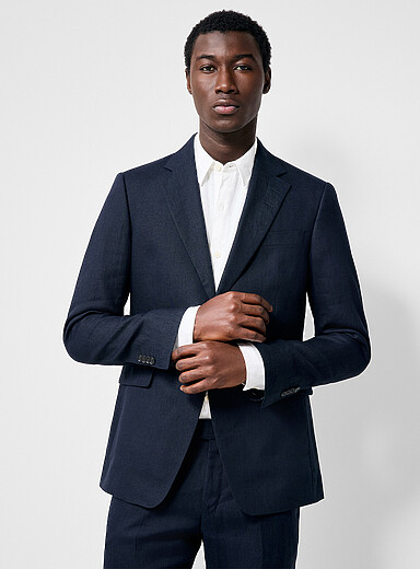 Justin 100% linen blazer <b>Slim fit</b>