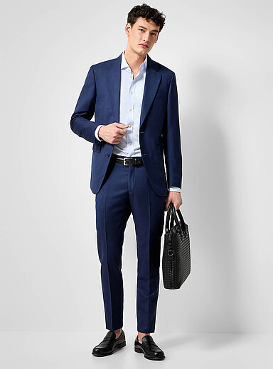 Pure virgin wool Tenuta pant <b>Slim fit</b>