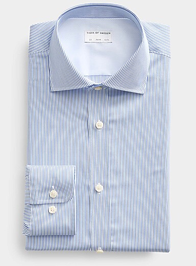 La chemise rayures pyjama Adley <b>Coupe ajust&eacute;e</b>