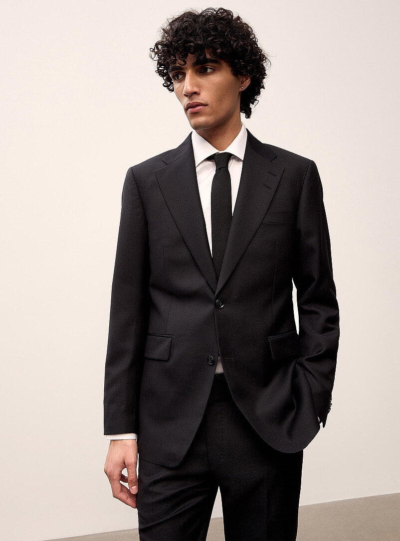 Ease Pure Virgin Wool Suit Jacket Slim Fit