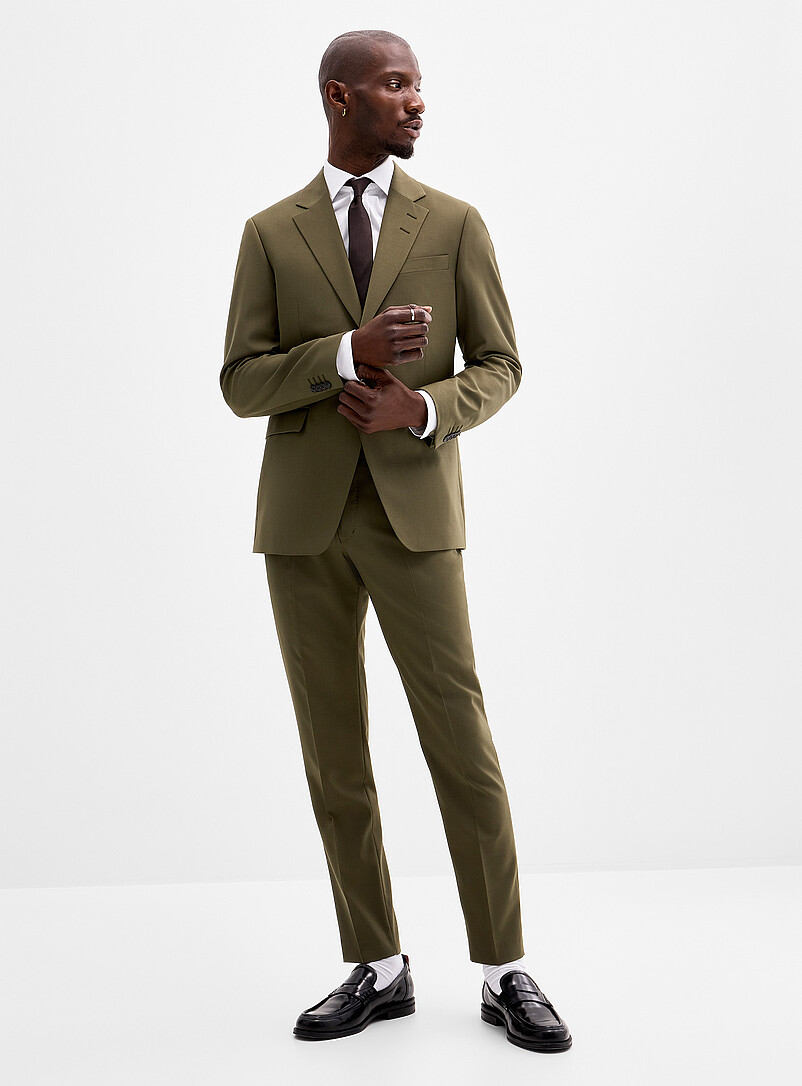 Olive Tenuta RWS pant Slim fit product image (primary)