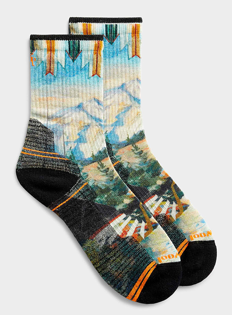 Smartwool Baby Blue Mountain hiking socks for men
