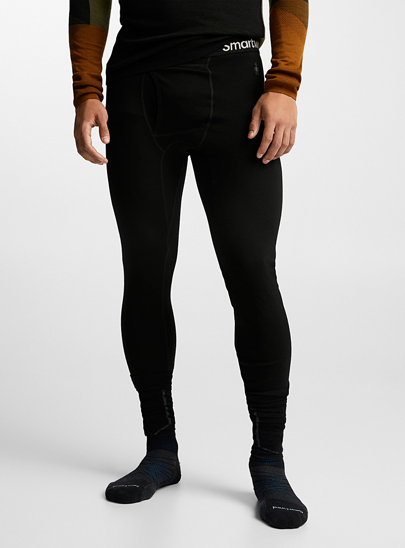 Smartwool Black 150 merino thermal legging for men