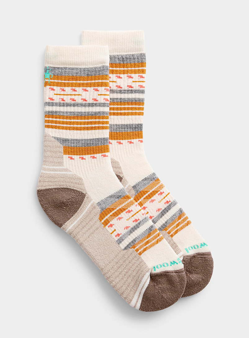Smartwool Assorted Jacquard stripe hiking sock for women