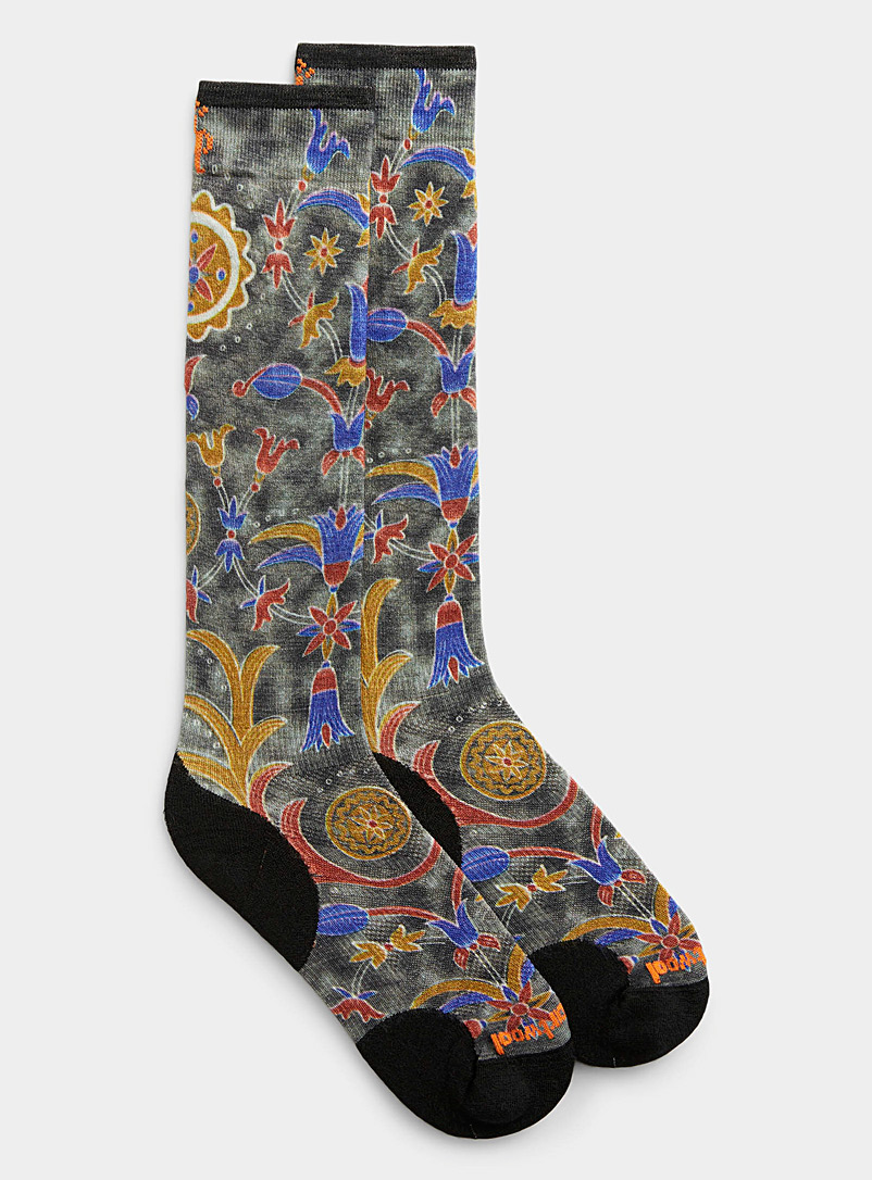 Smartwool Assorted Decorative pattern ski sock for women