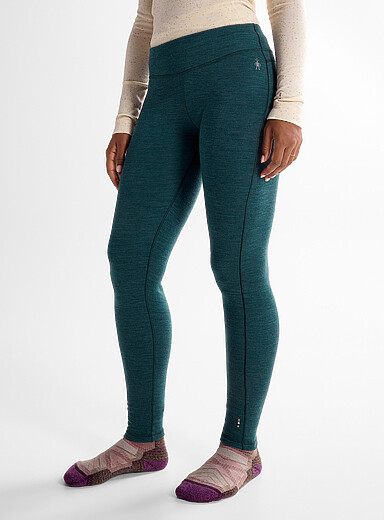 Smartwool Green Thermal merino 250 legging for women