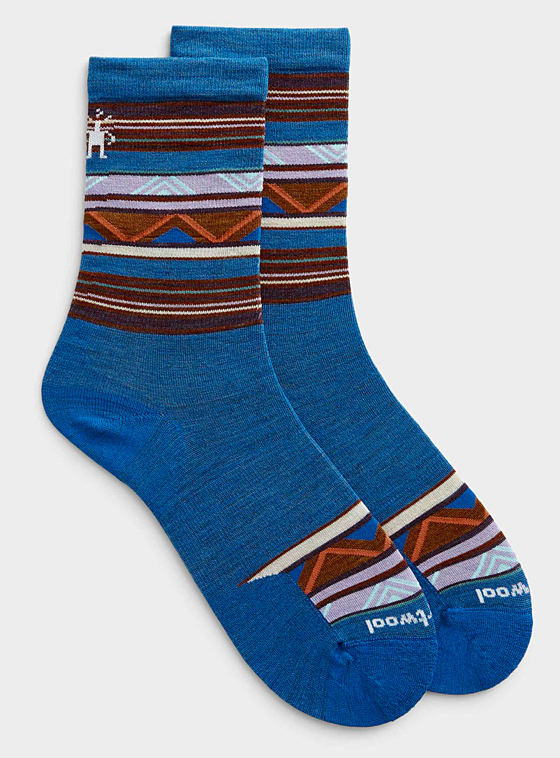 Smartwool Assorted blue Zigzag Valley merino socks EVERYDAY for men