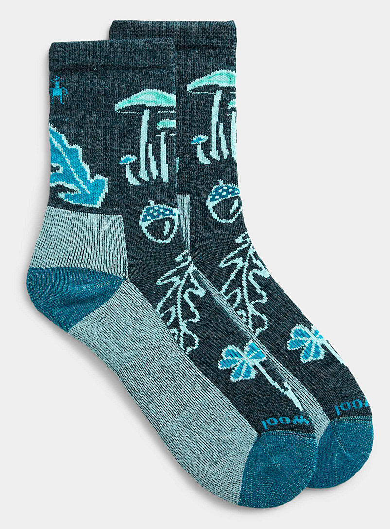 Smartwool Assorted blue  Forest Loot merino sock EVERYDAY for men