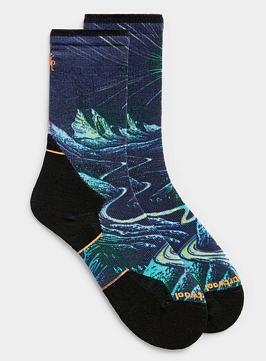 Scenic trail running sock