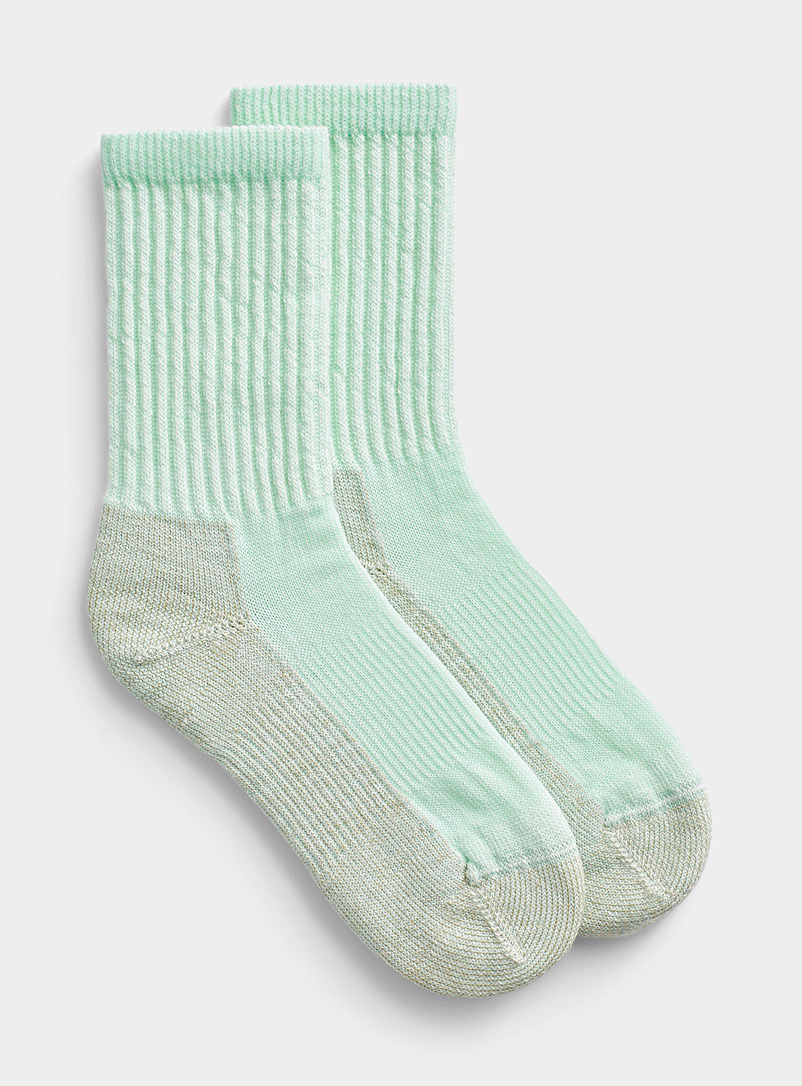 Smartwool Mint Green Turquoise classic hiking sock for women