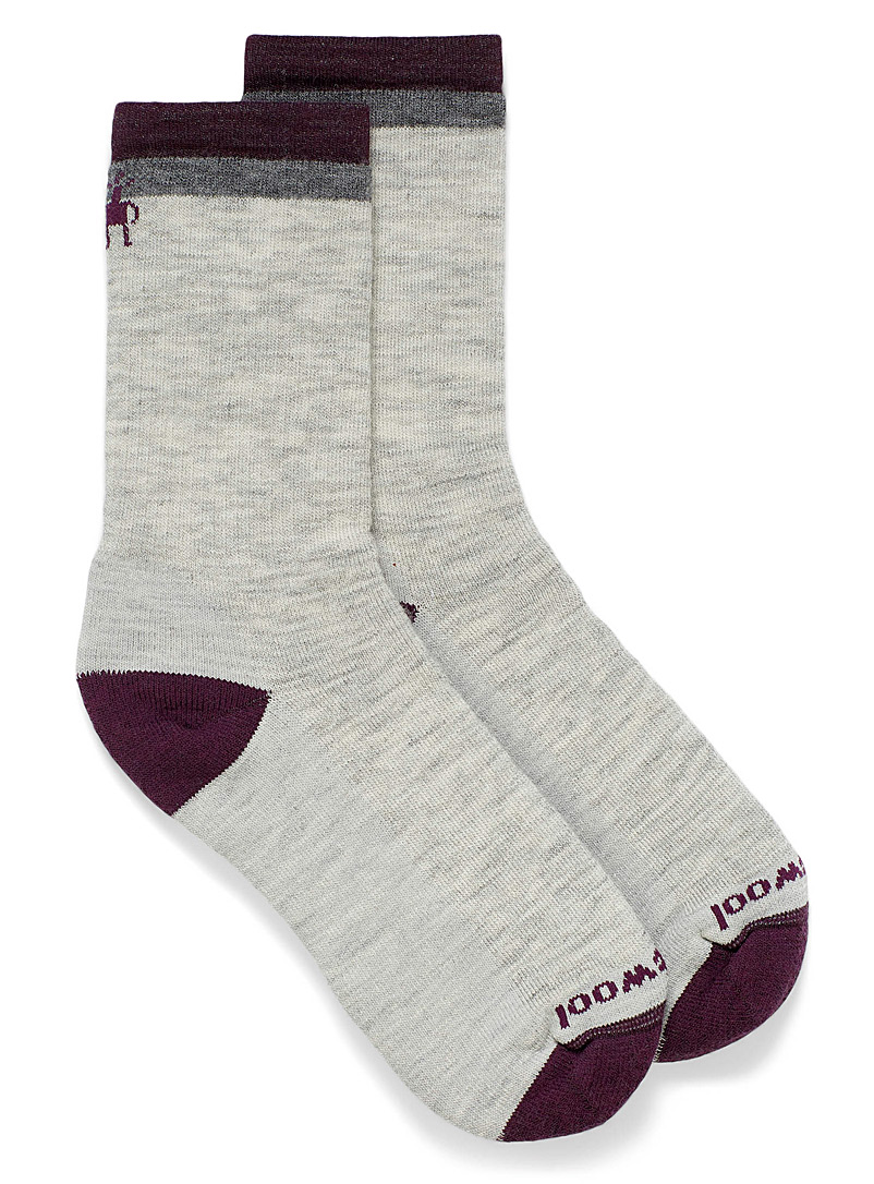 Smartwool Grey Hike Medium Best Friend sock for women
