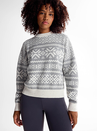 Edgewood nordic jacquard sweater