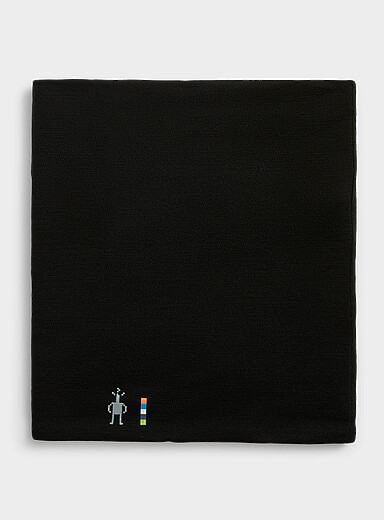 100% merino reversible thermal neck warmer