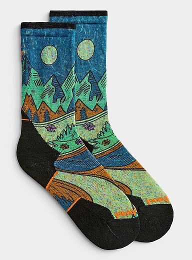 Mountain trail running socks