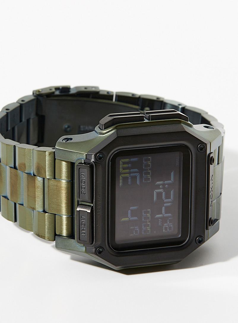 Nixon Assorted Regulus SS digital watch for men