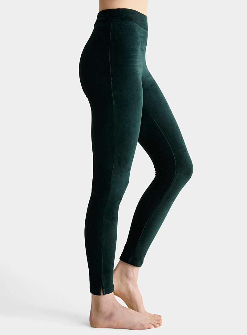 100 Pack Ladies Cords Size 16 Ladies Yoga Tights Front Split Dress Fleece  Lined Bodysuit Bottle Green Leggings Pocket : : Fashion